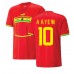 Ghana Andre Ayew #10 Voetbalkleding Uitshirt WK 2022 Korte Mouwen